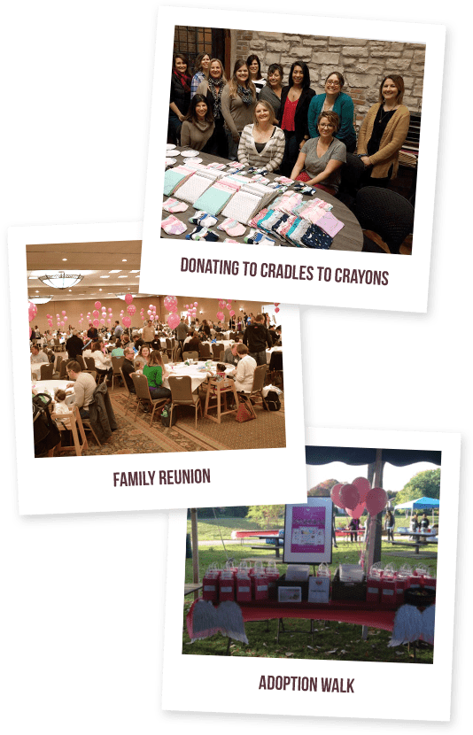 Donating to Cradles To Crayons | Family Reunion | Adoption Walk