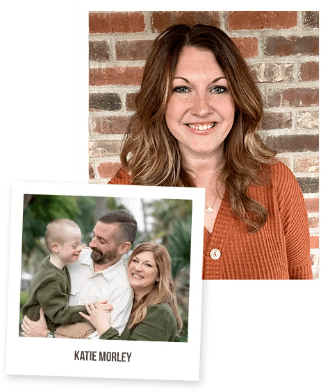 Katie Morley professional shot and family shot